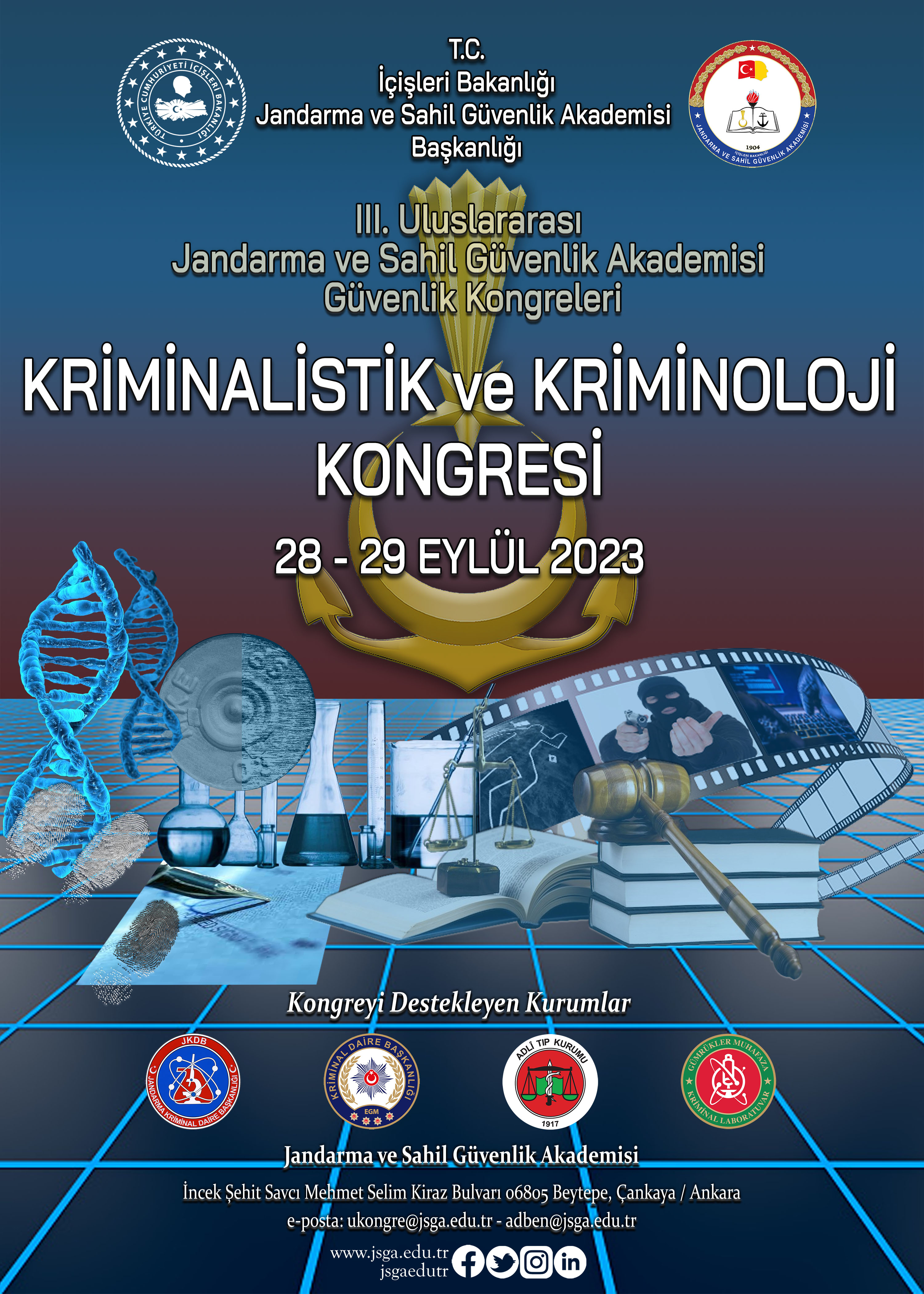 JSGA III. Uluslararası Güvenlik Kongreleri: Kriminalistik ve 